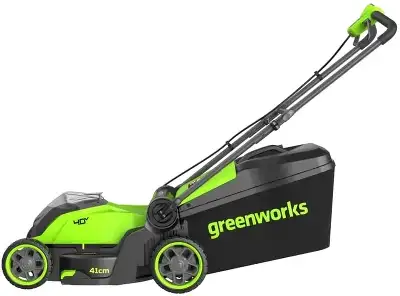 Газонокосилка роторная Greenworks GD40LM411 (2521007)