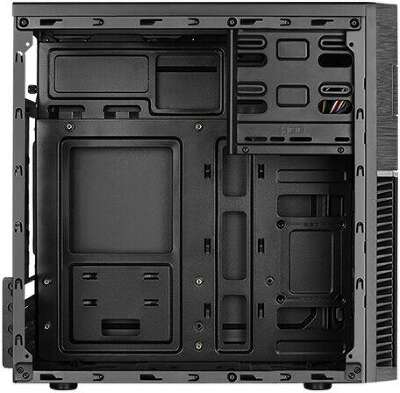Корпус AeroCool CS-105 450W, черный, mATX, 450W (4718009158214)