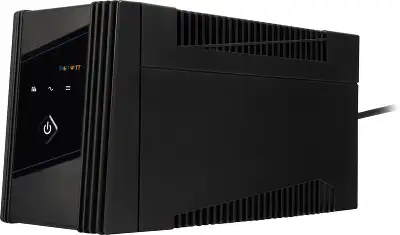 Источник бесперебойного питания Smartwatt Uni 500Вт 850ВА черный