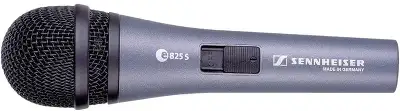 Микрофон проводной Sennheiser E 825-S черный