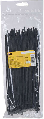 Хомут IEK UHH32-D036-200-100 200x3.6мм (упак:100шт) нейлон черный