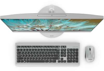 Моноблок Lenovo IdeaCentre AIO 520-27ICB MS 27" WQHD i7-8700T/8/1000/Multi/WF/BT/Cam/Kb+Mouse/W10,серебристый