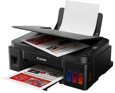 МФУ струйный Canon PIXMA G3416 (A4, принтер/копир/сканер, 4800х1200dpi, до 8.8чб/5цв.ppm, СНПЧ, WiFI, USB) (2315C052)