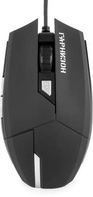 Мышь игровая Гарнизон GM-600G, "Альмак", код "Survarium", USB, чип Х1, черн., софт тач, 1600 DPI