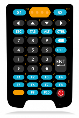 Терминал сбора данных Newland N7 Pro II WWAN, A13 GMS (AER), 4GB/64GB, 4” Gorilla Glass Touch Scr, 38К, 2D Duo Near & FR Mega Pixel im w/Laser Aimer, BT, GPS, NFC, 4G & WiFi, Cam, Incl. USB cab, bat and multiplug adapter