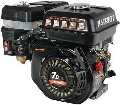Двигатель бензиновый Patriot P 170 FB-20 M 4-х тактный 7л.с. для садовой техники (470108171)