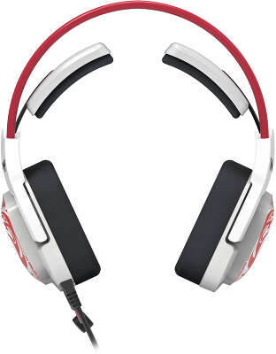 Наушники с микрофоном A4Tech Bloody G575 Naraka белый/красный 2м мониторные USB оголовье (G575 NARAKA)