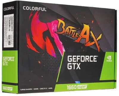 Видеокарта Colorful NVIDIA nVidia GeForce GTX 1660 SUPER 6Gb DDR6 PCI-E DVI, HDMI, DP