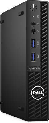 Компьютер Неттоп Dell OptiPlex 3080 Micro i3 10100T/8/256 SSD/Kb+Mouse/W10Pro,черный