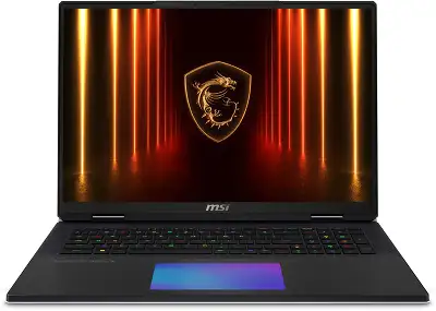Ноутбук MSI Titan 18 HX AI A2XWJG-206RU Core Ultra 9 285HX 64Gb SSD4Tb NVIDIA GeForce RTX 5090 для ноутбуков 24Gb 18" IPS UHD+ (3840x2400) Windows 11 Home black WiFi BT Cam (9S7-182421-206)