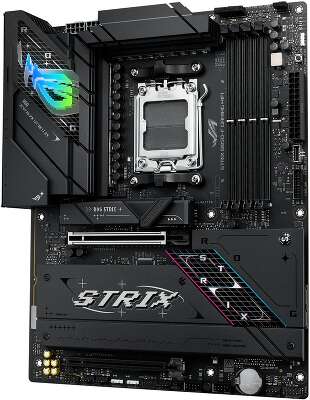 Материнская плата ASUS ROG STRIX B850-F GAMING WIFI AM5 ATX 4xDDR5 2xPCIEx16 4xM.2 2хUSB-C DP HDMI 2.5GLAN Wi-Fi 7