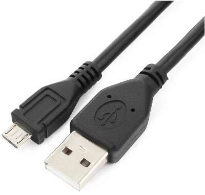Gembird/Cablexpert CCP-mUSB2-AMBM-0.5M Кабель USB 2.0 Pro , AM/microBM 5P, 0.5м, экран, черный, пакет 