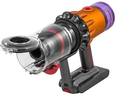 Вертикальный беспроводной пылесос Dyson V12 Detect Slim Absolute SV46 (470521-01), цвет: серебристый UK/UAE