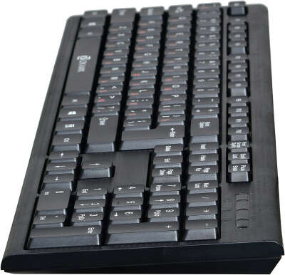 Клавиатура проводная OKLICK 120M черный (USB, 104 клавиши, 1.6м) (1083044)