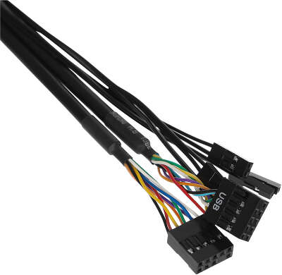 Корпус Digma DC-MATX104-U2, черный, mATX, Без БП (DC-MATX104-U2)