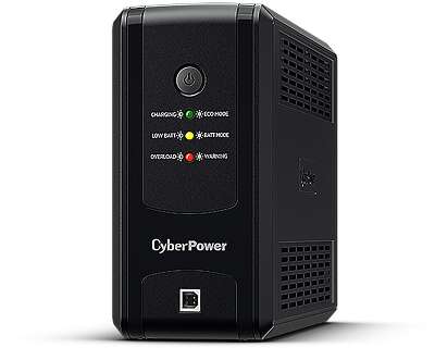 Источник бесперебойного питания ИБП Line-Interactive CyberPower UT850EG 850VA/480W USB/RJ11/45 (3 EURO)  