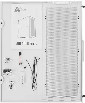 Корпус Montech Air 1000 Premium белый без БП ATX 1x120mm 3x140mm 1xUSB2.0 2xUSB3.0 audio bott PSU
