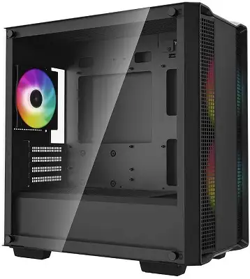 Корпус Deepcool CC360 ARGB, черный, mATX, без БП (R-CC360-BKAPM3-G-1)