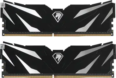 Набор памяти DDR4 DIMM 2x8Gb DDR3200 Netac Shadow II Black (NTSWD4P32DP-16K)