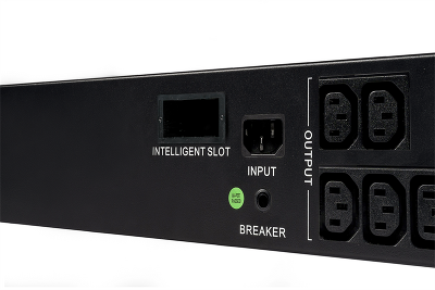 Источник бесперебойного питания Systeme Electric Smart-Save SMT, 1000VA/720W, RM 2U, Line-Interactive, LCD, Out: 230V 6xC13, SNMP Intelligent Slot, USB, RS-232