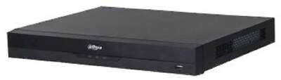 DAHUA DHI-NVR4216-16P-EI 16-канальный IP-видеорегистратор c PoE, 4K, H.265+, видеоаналитика, входящий поток до 256Мбит/с, 2 SATA III до 16Тбайт