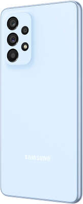 Смартфон Samsung SM-A536 Galaxy A53 5G 256Гб Dual Sim LTE, голубой (SM-A536ELBHMEA)