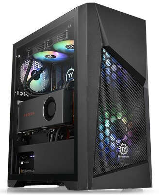 Корпус Thermaltake Commander G32 TG ARGB, черный, ATX, Без БП (CA-1P2-00M1WN-00)