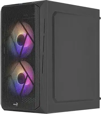 Корпус Aerocool CS-107-A-BK-v2 черный без БП mATX 1xUSB2.0 1xUSB3.0 audio