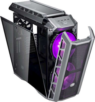 Корпус COOLERMASTER MasterCase H500P, черный, ATX, Без БП (MCM-H500P-MGNN-S10)