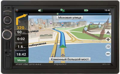 Автомагнитола Prology MPN-520 2DIN 4x55Вт v4.2 7" ПДУ RDS (PRMPN520)