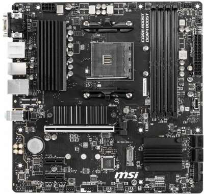 MSI B550M PRO-VDH Soc-AM4 AMD B550 4xDDR4 mATX AC`97 8ch(7.1) GbLAN RAID+VGA+HDMI+DP