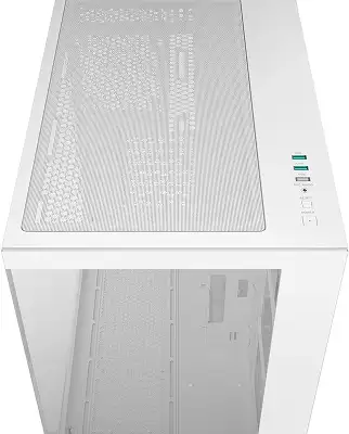 Корпус Deepcool CG530 WH белый без БП ATX 10x120mm 4x140mm 1xUSB2.0 2xUSB3.0 audio bott PSU