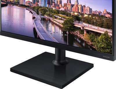 Монитор Samsung 24" F24T450GY черный IPS LED 16:10 DVI HDMI M/M матовая HAS Piv 250cd 178гр/178гр 1920x1200 75Hz DP FHD USB 5.5кг