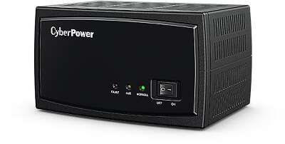 Стабилизатор напряжения CyberPower V-ARMOR 1500E, 1500VA, 600W, EURO, IEC, черный