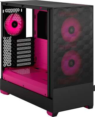 Корпус Fractal Design Pop Air RGB Magenta, черный/розовый, ATX (FD-C-POR1A-03)