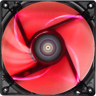 Вентилятор Aerocool Lightning 12см "Red Edition" (красная подсветка), 3+4 pin, 41.4 CFM, 1200 RPM, 22.5 dBA