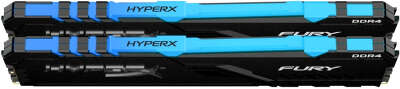 Набор памяти DDR4 DIMM 2x8Gb DDR3600 Kingston HyperX Fury RGB (HX436C17FB3AK2/16)