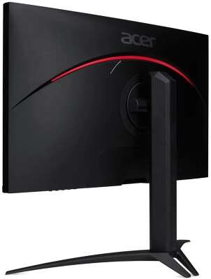 Монитор 27" ACER XV275KP3biipruzx Black (MiniLED IPS, 3840x2160, 1ms, 1000cd, 160Hz, 2xHDMI(2.1) + 1xDP(1.4) + 1xType-C(90W) + Audio Out + USB 3.0x2+USB-B (1up 2down), External, sync: FreeSync Premium, hdr: HDR 1000, hadj 150, DE: Delta E<2, Vesa:75x75)