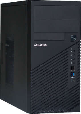 Компьютер Aquarius Pro P30 K44 R53 i3 10105 3.7 ГГц/16/256 SSD/WF/без ОС,черный Реестр РФ