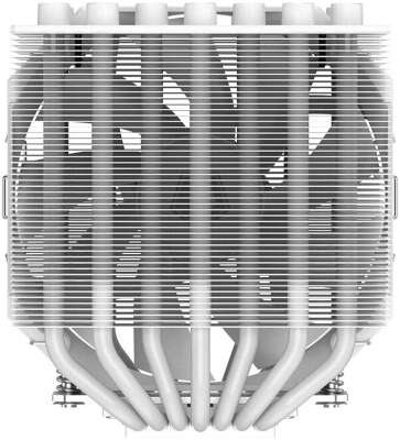 Вентилятор для процессора ID-COOLING SE-207 XT SLIM SNOW (Soc AM4/AM5/115x/1200/1700/2011/2026, 120mm, 1800rpm, 35.2 дБ, 220W, PWM 4-pin, Al+Cu)