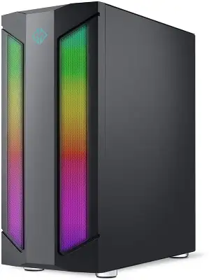 Корпус GMNG OGC-G130 черный без БП E-ATX 5x120mm 2xUSB2.0 1xUSB3.0 audio bott PSU