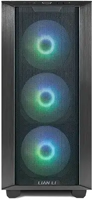 Корпус Lian-Li Lancool III черный без БП ATX 10x120mm 3x140mm 2xUSB3.0 audio bott PSU