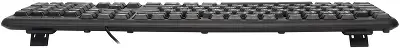 Клавиатура Оклик 180V2 черный USB (1185956)