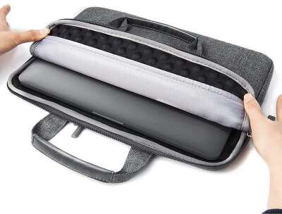 Сумка Satechi Water-Resistant Laptop Carrying Case для ноутбуков до 13"&14''  дюймов. Материал нейлон. Цвет серый.