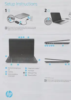 Ноутбук HP 250 G9 15.6" FHD IPS i5 1235U/8/512 SSD/Dos (6S6V0EA)