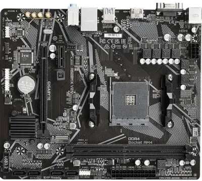 Gigabyte A520M K V2 RTL {Soc-AM4, AMD A520, 2xDDR4, mATX AC`97 8ch(7.1) GbLAN RAID+VGA+HDMI}