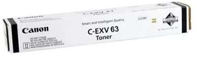 Canon Тонер/ TONER C-EXV 63 BLACK Черный