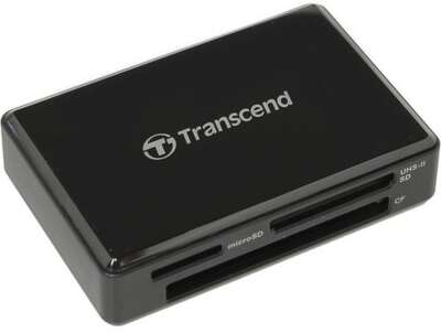 Внешний картридер Считыватель карты памяти Transcend USB3.1 Gen1 All-in-1 UHS-II Multi Card Reader [TS-RDF9K2]