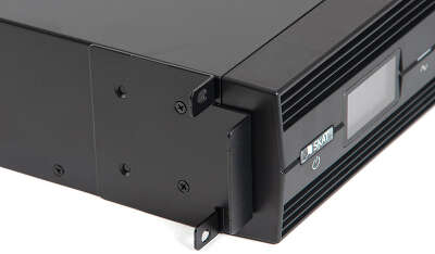 ИБП БАСТИОН SKAT-UPS 1000 RACK var.E, 1000VA, 900W, IEC, черный (без аккумуляторов)