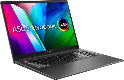 Ноутбук ASUS VivoBook Pro 16X M7600QE-L2062 16" UHD OLED R 9 5900HX/16/512 SSD/RTX 3050 ti 4G/DOS